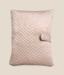 Plenkovník Velvet "mřížka starorůžový"